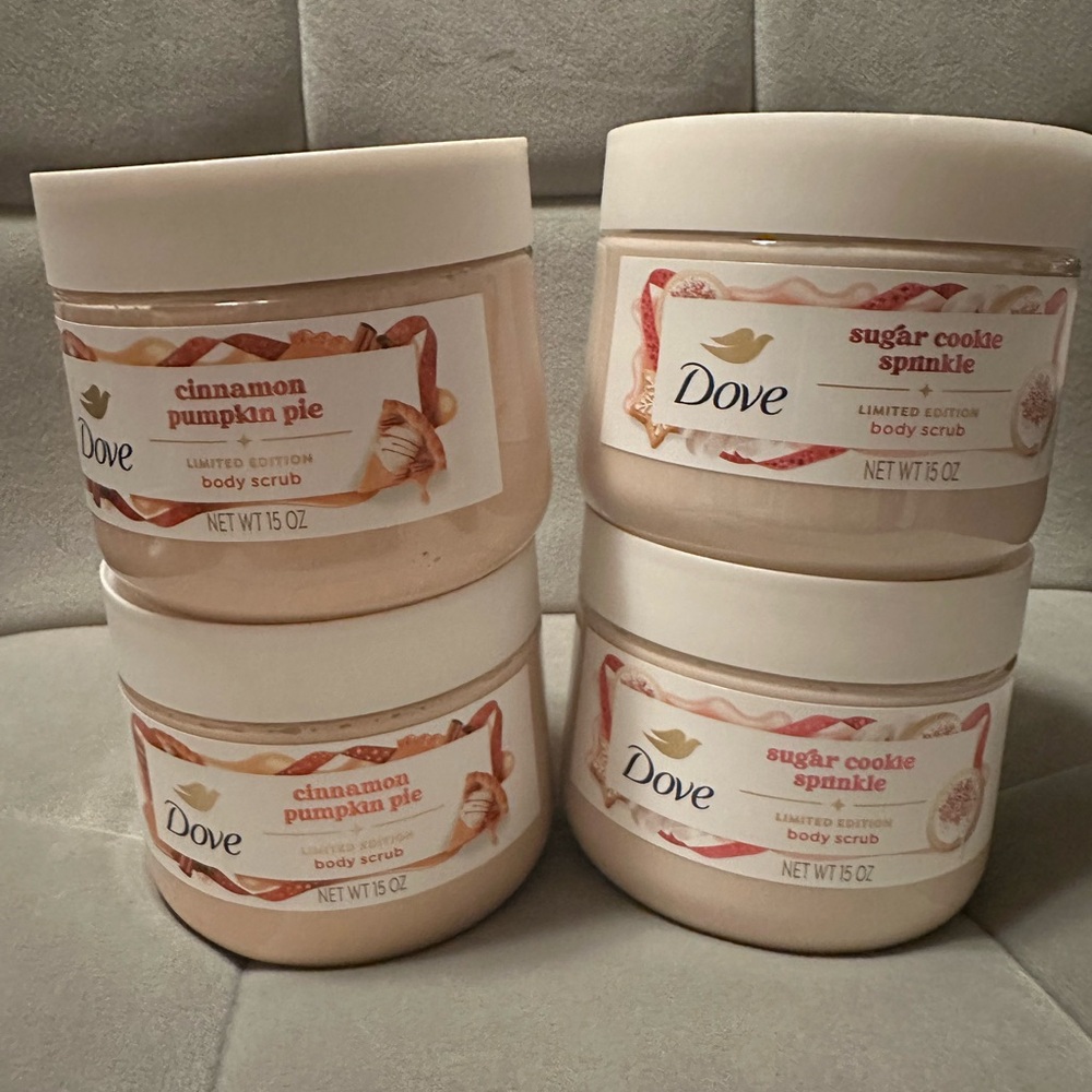 Dove body Scrubs all 4 included